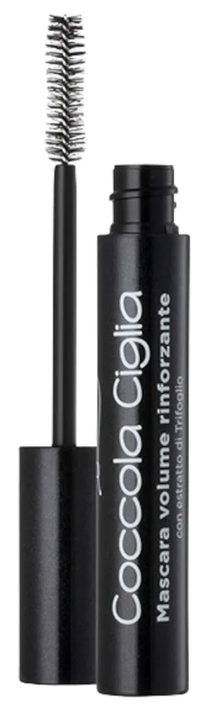 Тушь для ресниц Bottega Verde Coccola Ciglia Volume Strengthening Mascara With Clover Extract для объёма, с экстрактом клевера, 11,5 мл