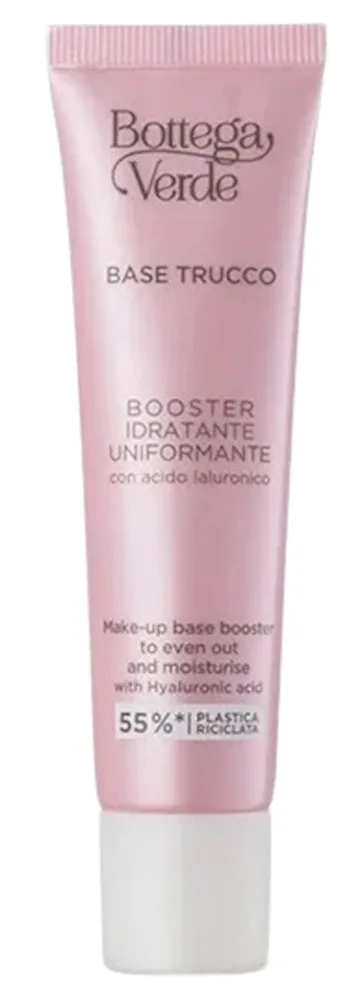 База под макияж Bottega Verde Make-Up Base Booster To Even Out And Moisturise With Hyaluronic Acid выравнивающая, с гиалуроновой кислотой, 25 мл