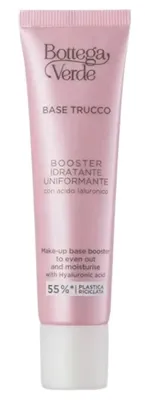 База под макияж Bottega Verde Make-Up Base Booster To Even Out And Moisturise With Hyaluronic Acid выравнивающая, с гиалуроновой кислотой, 25 мл