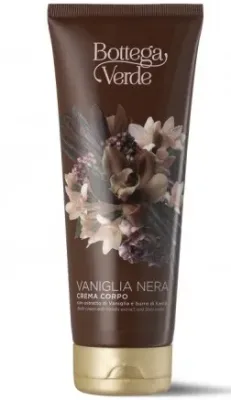 Крем для тела Bottega Verde Vaniglia Nera с ванилью и маслом ши 200 мл