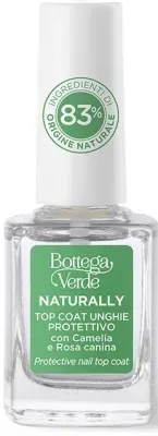 Топ для ногтей Bottega Verde Naturally Protective Nail Top Coat ультраблестящий, 10 мл