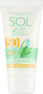Крем солнцезащитный для лица Bottega Verde Sol Aloe SPF50 50 мл