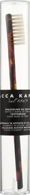 Зубная щётка Acca Kappa Regular Nylon Bristles Tooth Brush с ручкой из ацетата целлюлозы, Pink Flambe и Brown, 1 шт