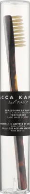 Зубная щётка Acca Kappa Regular Natural Bristles Tooth Brush с натуральной щетиной, Pink Flambe и Brown, 1 шт