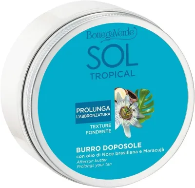 Масло для тела Bottega Verde Sol Tropical после загара с бразильским орехом и маракуйей 200 мл