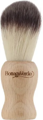 Помазок для бритья Bottega Verde Barberia Toscana, синтетический ворс, деревянная основа, 1 шт