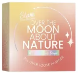 Пудра рассыпчатая Stars From The Stars Over The Moon About Nature All Over Loose Powder для лица и области под глазами, натуральная, 10 г, оттенок 01 - Sparkling Beige — фото 2
