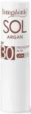 Бальзам для губ Bottega Verde Sol Argan Sun Lip Balm солнцезащитный, SPF30, водостойкий, 5,5 мл — фото 1