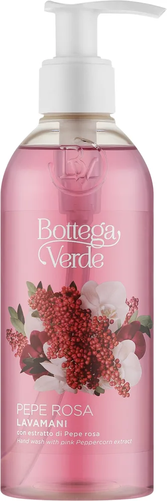 Мыло жидкое для рук Bottega Verde Pepe Rosa с розовым перцем, 250 мл