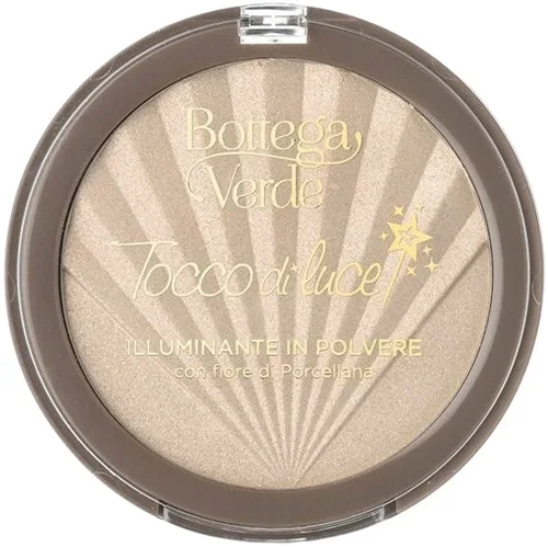 Сияющая пудра-хайлайтер Bottega Verde Brightening Effect, 9 г, оттенок Gold