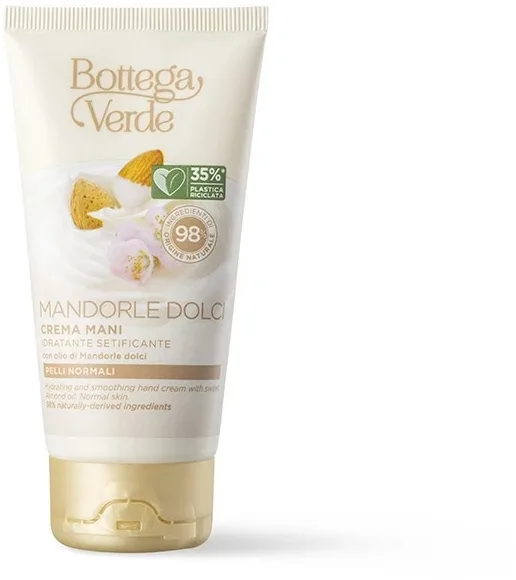Крем для рук Bottega Verde со сладким миндалём питательный 75 мл