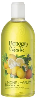 Гель для ванны и душа Bottega Verde Limone e Agrumi с сицилийским лимоном, 400 мл