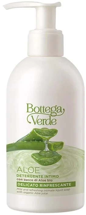 Мыло жидкое для интимной гигиены Bottega Verde Aloe с алоэ, 250 мл