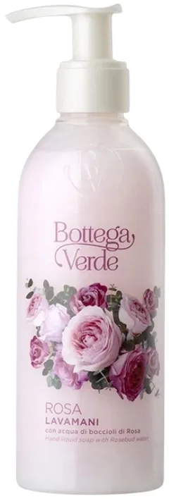 Мыло жидкое для рук Bottega Verde Rosa с ароматом розы, 250 мл