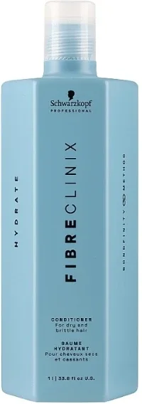 Увлажняющий кондиционер для волос Schwarzkopf Professional Fibre Clinix Hydrate для сухих и жёстких волос, 1000 мл