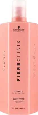 Шампунь для волос Schwarzkopf Professional Fibre Clinix Fortify Shampoo укрепляющий, 1000 мл