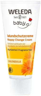 Детский крем от опрелостей под подгузником Weleda Calendula Babycream, с календулой, без запаха