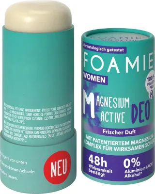 Дезодорант-стик Foamie Magnesium Active 48h Fresh Scent для тела