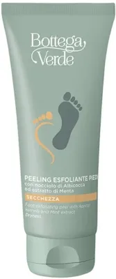Пилинг для ног Bottega Verde Foot Exfoliating Peel with Apricot Kernels and Mint Extract, с косточками абрикоса, с мятой, 100 мл
