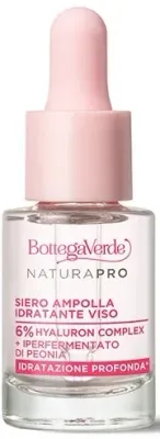 Сыворотка для лица увлажняющая Bottega Verde Natura Pro с гиалуроновым комплексом 15 мл