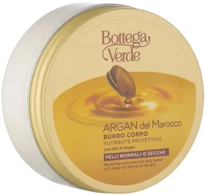 Масло для тела Bottega Verde Argan Del Marocco с аргановым маслом питательное для сухой кожи 150 мл