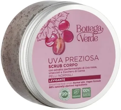 Bottega Verde Bottega Verde Uva Preziosa Body Scrub - Пилинг для тела с экстрактом красного винограда Uva Preziosa 200 мл