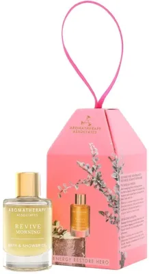 Aromatherapy Associates Revive Morning Bath and Shower Oil масло для ванны и душа с грейпфрутом и розмарином, подарочная упаковка, 9 мл