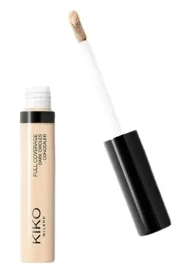 Корректор Kiko Milano Full Coverage Dark Circles Concealer жидкий, плотного покрытия, 8 мл