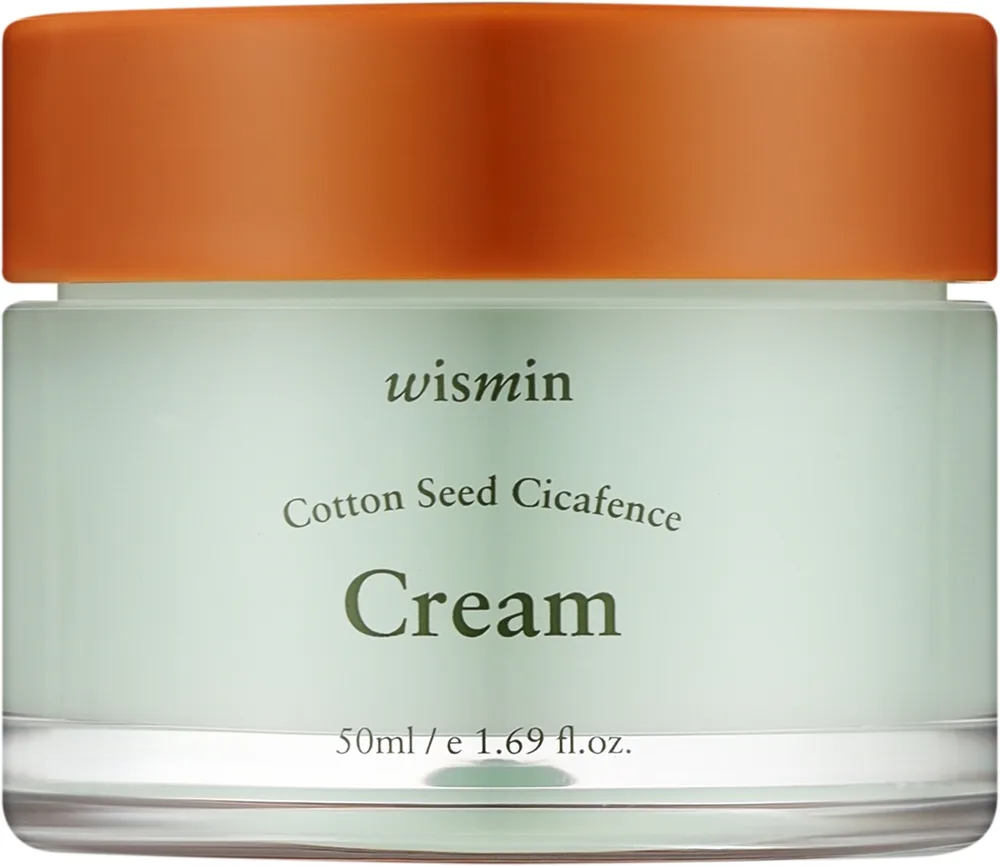 Крем для лица Wismin Cotton Seed Cicafence успокаивающий с центеллой 50 мл