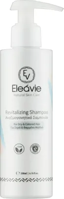 Шампунь ревитализирующий для сухих и окрашенных волос Olive Spa Eleavie Revitalizing Shampoo, с оливковым маслом и маслом авокадо, 200 мл