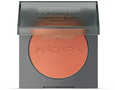 Румяна Madara Cosmetics Magnetic Blush Mineral Cheek Blusher минеральные, пудровые, три оттенка, 6 г