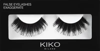 Ресницы накладные Kiko Milano False Eyelashes из синтетического волокна, лёгкие, 1 шт