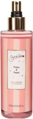 Coup De Coeur Poppy and Peach мист для тела парфюмированный 200 мл, фруктовый аромат персика и абрикоса