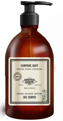 Шампунь для волос Institut Karite Vintage Collection Shea Shampoo Orange Blossom с ши, с ароматом цветков апельсина, 500 мл или, 500 мл