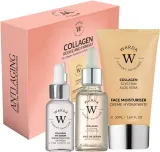 Набор Warda Collagen Revive & Firm масло-сыворотка для лица 30 мл крем 50 мл и сыворотка для области вокруг глаз 15 мл — фото 1