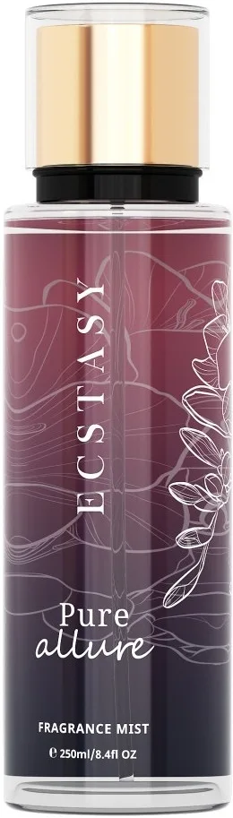 Ecstasy Pure Allure спрей для тела парфюмированный 250 мл, мист с ароматом малины и пряностей