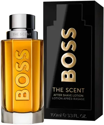 Hugo Boss Płyn po goleniu - Лосьон после бритья BOSS The Scent After Shave Lotion аромат имбиря и кожи, 100 мл