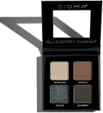 Палетка теней для век Sigma Beauty Blueberry Parfait Eyeshadow Quad 4 оттенка — фото 1