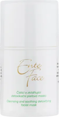 Детокс-маска для лица EnteFace с аргановым маслом, маслом макадамии и пантенолом, 50 мл