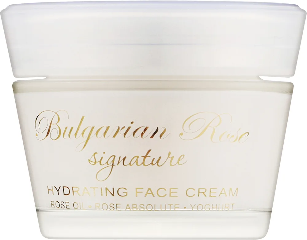 Крем для лица Bulgarian Rose Signature Hydrating Face Cream увлажняющий, 50 мл
