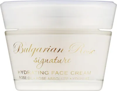 Крем для лица Bulgarian Rose Signature Hydrating Face Cream увлажняющий, 50 мл