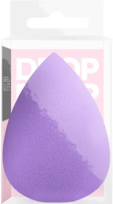 Спонж для макияжа Gabriella Salvete Drop Make-Up Sponge, в форме капли, сиреневый, 1 шт