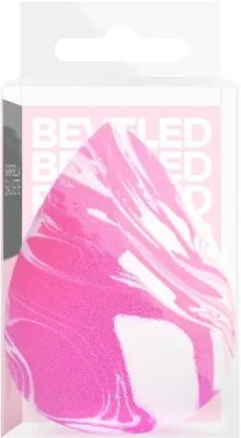 Спонж для макияжа Gabriella Salvete Beveled Marble Make-up Sponge, в форме капли, розовый, 1 шт
