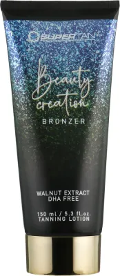 Крем бронзирующий для солярия Supertan Beauty Creation Bronzer, увлажняющий, 150 мл
