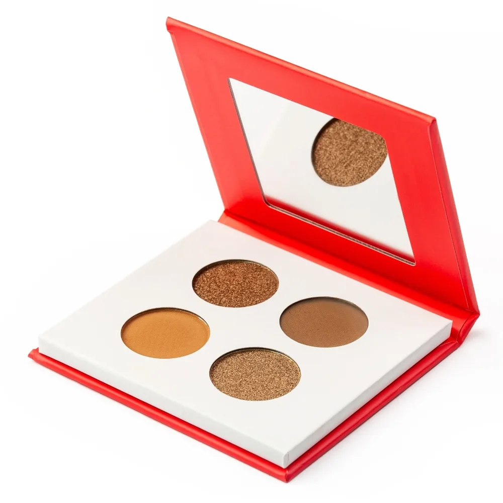 Палетка теней для век Ibra Passion Girl Eyeshadow Palette 4 оттенка, оттенок Passion Girl