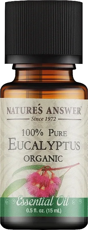 Nature`s Answer Nature's Answer Pure Eucalyptus Essential Oil - Эфирное масло Natures Answer Эвкалипт 15 мл органическое для концентрации