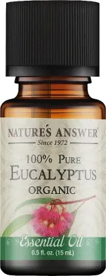 Nature`s Answer Nature's Answer Pure Eucalyptus Essential Oil - Эфирное масло Natures Answer Эвкалипт 15 мл органическое для концентрации