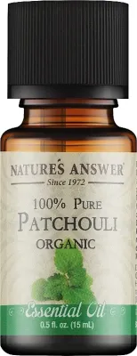 Nature`s Answer Nature's Answer Patchouli Essential Oil - Эфирное масло Natures Answer Пачули 15 мл органическое для сухой кожи и волос