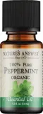 Nature`s Answer Nature's Answer Peppermint Essential Oil - Эфирное масло Natures Answer Мята перечная 15 мл органическое паровой дистилляции — фото 1