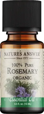 Nature`s Answer Nature's Answer Rosemary Essential Oil - Эфирное масло Natures Answer Розмарин 15 мл органическое травяное для бодрости